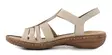 Rieker naisten sandaalit 608C0-62 beige - Rieker sandaalit - 138188 - 2
