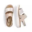 Rieker damsandaler 69260-60 beige - Rieker sandals - 138228 - 3