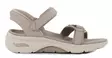 Skechers naisten sandaalit 140893/TPE GO WALK ARCH FIT 2.0 SANDAL - LAURA beige - Skechers sandaalit - 140518 - 1