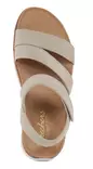 Skechers naisten sandaalit 163252/TPE Lifted comfort taupe - Skechers sandaalit - 141348 - 4