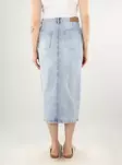 Vero Moda jeanskjol HR Calf Denim ljusblå jeans - Kjolar - 137938 - 2