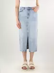Vero Moda jeanskjol HR Calf Denim ljusblå jeans - Kjolar - 137938 - 1