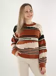 Vila naisten neule Filina O-Neck monivärinen - Naisten neuleet - 137568 - 1