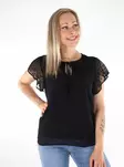 Vila naisten toppi Edee V-neck musta - Naisten topit - 136408 - 1