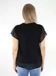 Vila naisten toppi Edee V-neck musta - Naisten topit - 136408 - 2