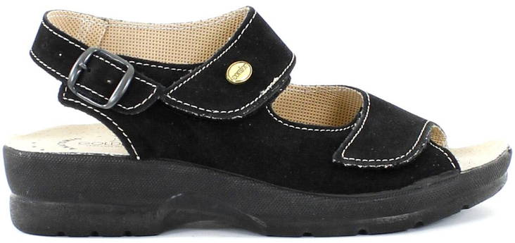Golden Fit Sandaalit 696 musta mokka - Naisten työkengät - 125438 - 1