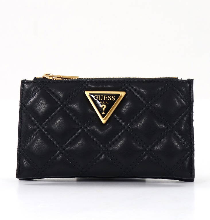 Guess Lompakko Giully slg dbl zip musta - Lompakot - 135098 - 1