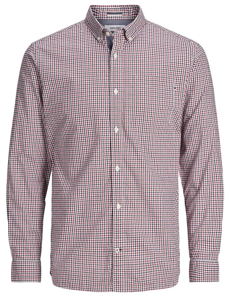 Jack&Jones Skjorta Classic röd/vit - Skjortor för herrar - 126658 - 1
