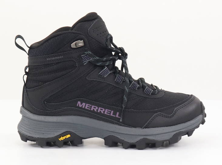 Merrell naisten vedenpitävät nastakengät Moab thermo musta - Naisten nilkkurit - 131378 - 1