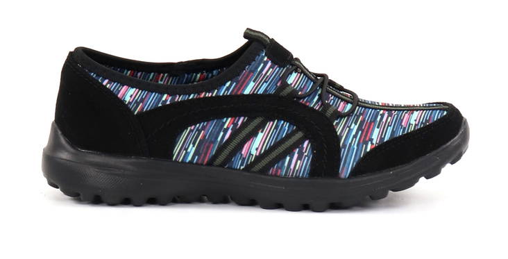 Natura Kävelykengät Silky Black/Teal - Naisten kävelykengät - 130968 - 1