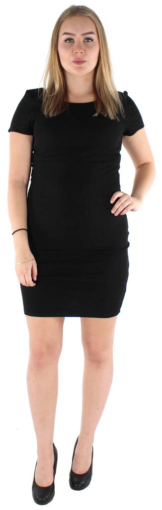 Only Mekko Bella s/s Deep Back musta - Mekot ja tunikat - 124088 - 1