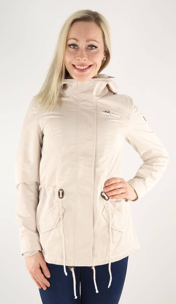 Only naisten Parkatakki Lorca canvas moonbeam - Naisten kevyet takit - 132768 - 1