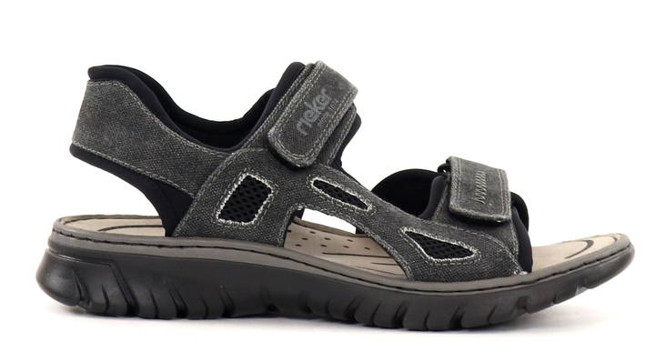 Rieker herrsandaler 26763-45 grå - Sandaler för herrar - 135468 - 1