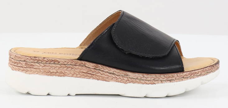 Ten Points dam Sandaler Maya 60266, svart - Slip-ins för damer - 130168 - 1