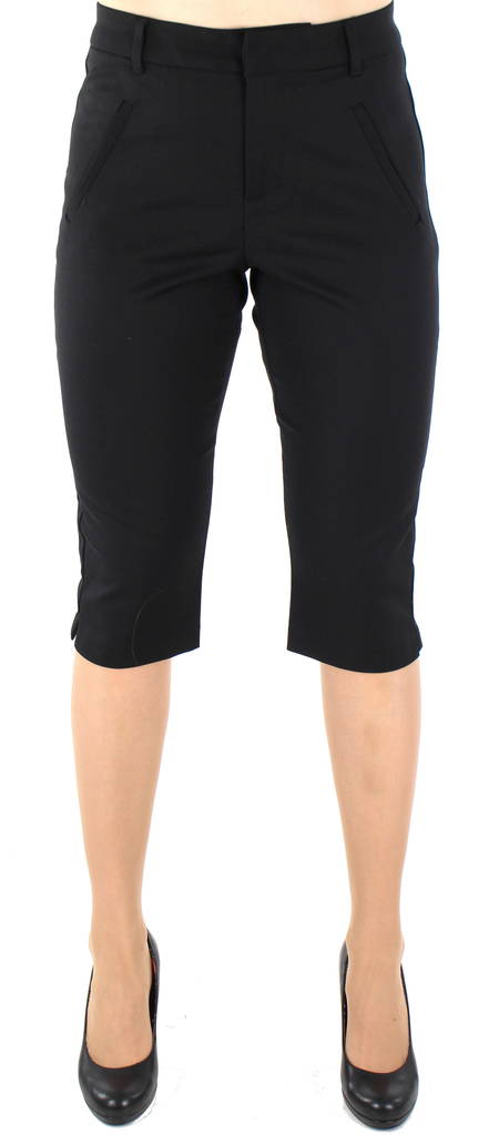 Vero Moda Caprit Victoria antifit musta - Naisten shortsit ja caprit - 123428 - 1