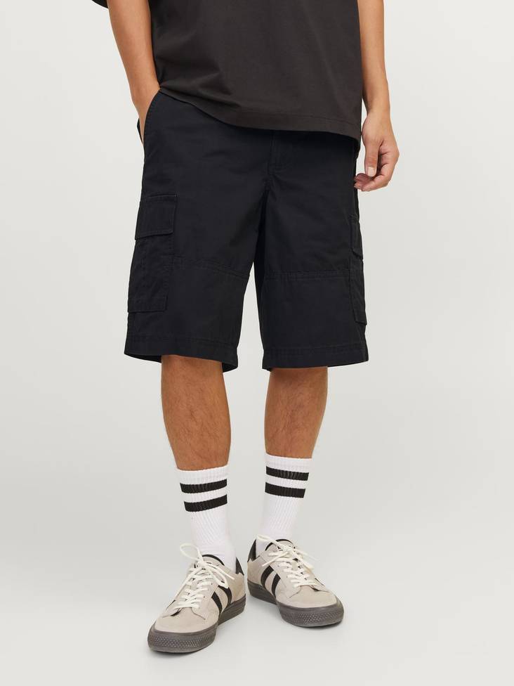 Jack&Jones miesten reisitaskushortsit Cole musta - Miesten shortsit ja caprit - 135898 - 1