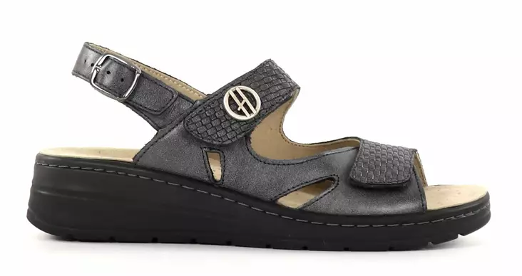 Hickersberger damsandaler med örtsula 2544 9111 anthrazit - Arbetsskor för damer - 136468 - 1