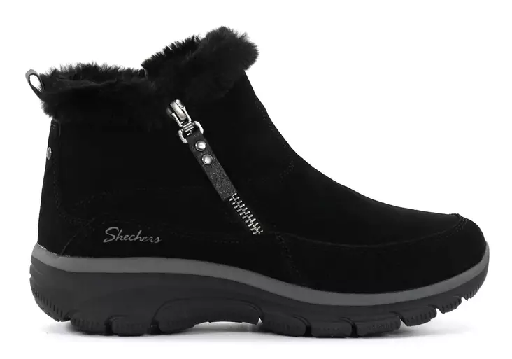 Skechers naisten nilkkurit 167862/BLK EASY GOING - COOL ZIP! musta - Naisten nilkkurit - 137038 - 1