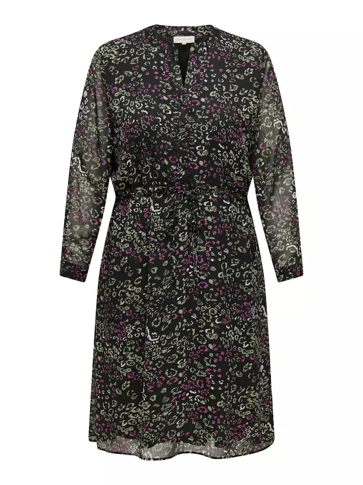 Only Carmakoma pluskoon mekko Cera V-Neck musta - Mekot ja tunikat - 137438 - 1