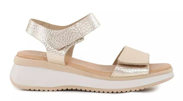 Oh! My Sandals 5660 damsandaler champagnefärgade - Sandaler för damer - 138778 - 1