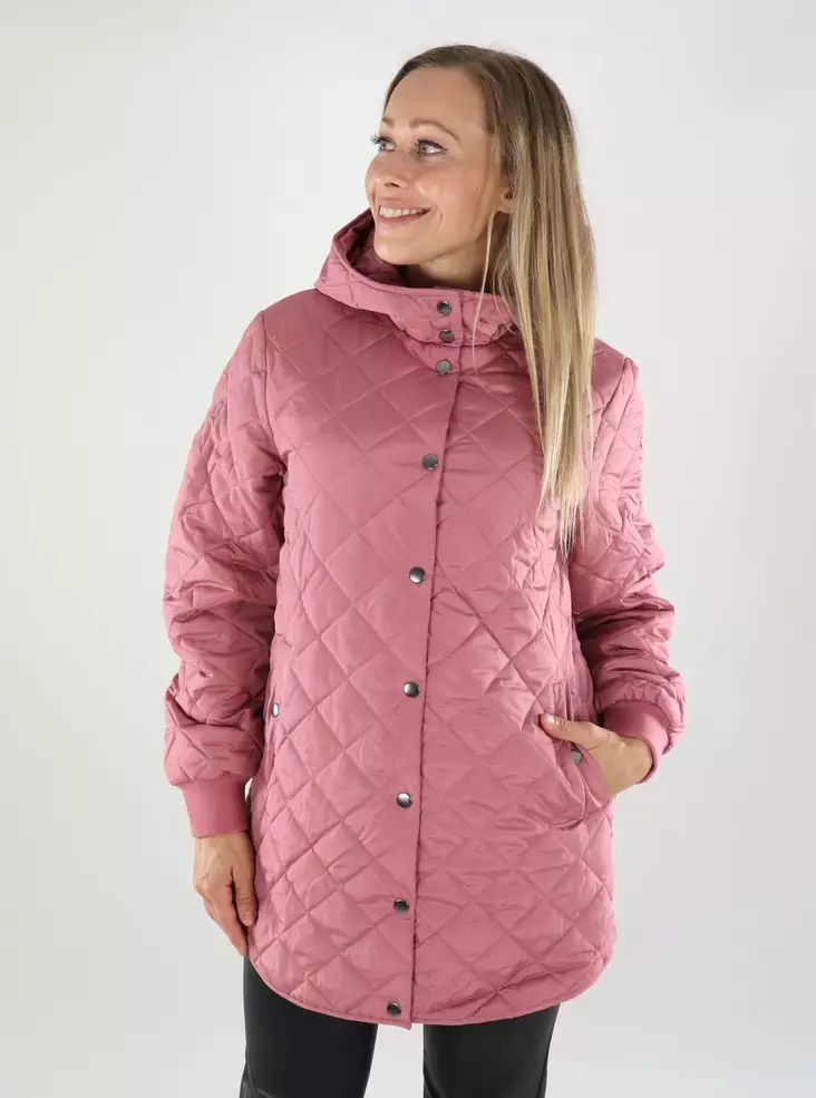 Vila naisten takki Tate Hooded roosa - Naisten kevyet takit - 139138 - 1