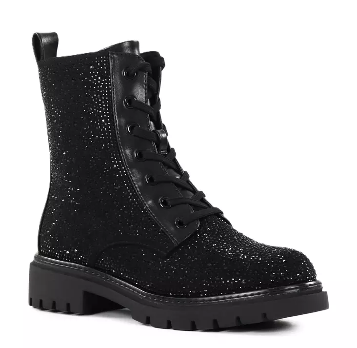 Marco Tozzi naisten nilkkurit 25232-45 black glitter - Naisten nilkkurit - 139198 - 1