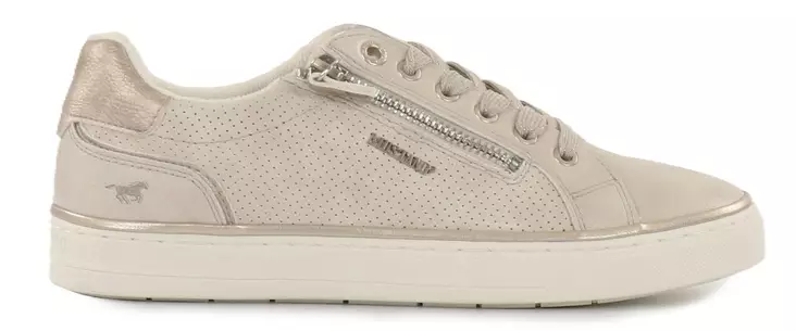 Mustang naisten tennarit 26M0032006 beige/kulta - Sneakers för damer - 140888 - 1