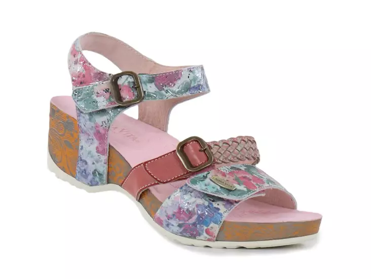 Laura Vita naisten aitonahkaiset sandaalit Daphneo 02 rose - Naisten sandaalit - 140938 - 1