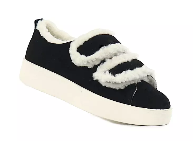 Duffy naisten mokkanahkaiset tennarit 73-44509 musta - Sneakers för damer - 141658 - 1