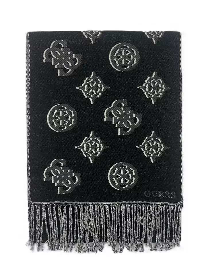 Guess Huivi AW5451VIS03 BLO black logo - Naisten huivit - 140078 - 1