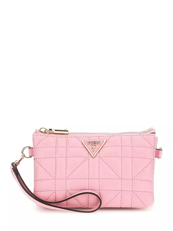 Guess Axelväska Latona mini rosa - Handväskor - 136508 - 1