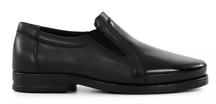 Ilves miesten aitonahkaiset kävelykengät XXL-lestillä 2405 nappa black - Miesten kävelykengät - 138048 - 1
