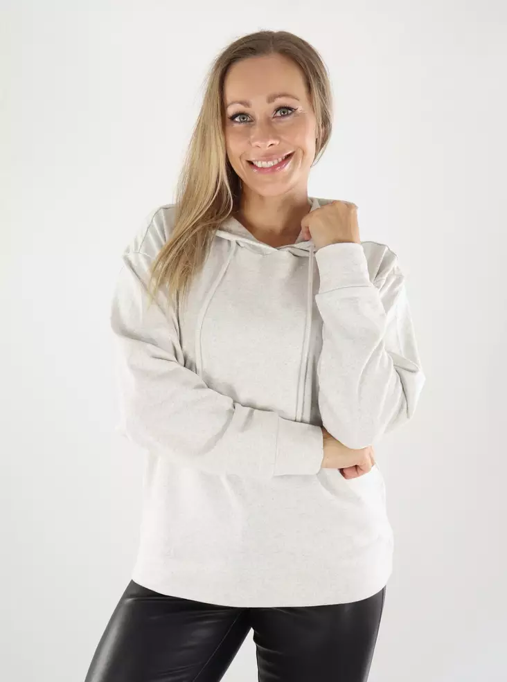 JDY damhoodie Huva havregryn - Huvtröjor och sweatshirts - 139048 - 1
