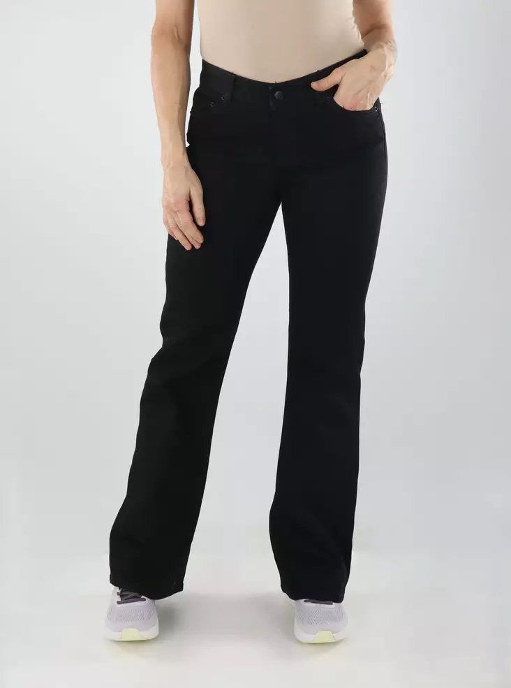 JJXX naisten bootcut-farkut Texas flared musta - Jeans för damer - 141768 - 1