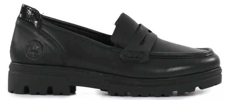 Rieker naisten loaferit 43050-01 musta - Rieker kävelykengät - 141388 - 1
