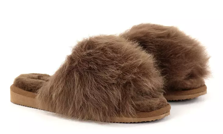 Shepherd damtofflor Tessan 437 rostig brun - Tofflor för damer - 137578 - 1