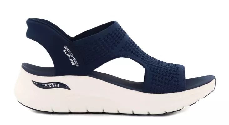Skechers naisten Slip Ins-sandaalit 119466/NVY ARCH FIT 2.0 - MY EVERYDAY tummansininen - Skechers sandaalit - 138408 - 1