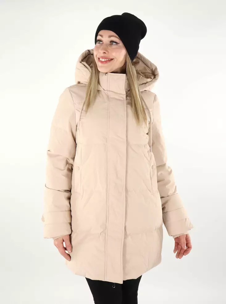Vero Moda naisten untuvatakki Leonielea beige - Naisten untuvatakit - 137458 - 1
