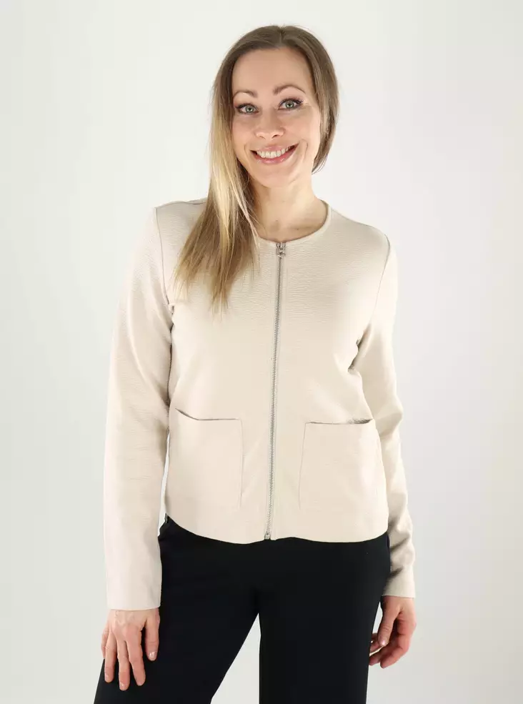 Vila naisten neuletakki/jakku Garden Short luonnonvalkoinen - Naisten neuleet - 140158 - 1