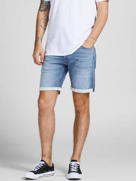 Jack&Jones miesten Farkkushortsit Rick icon sininen - Miesten shortsit ja caprit - 133449 - 1