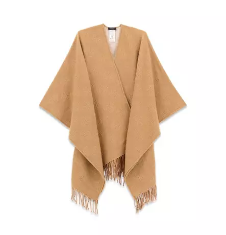 Guess Poncho AW5660POL03 BEI vaaleanruskea - Ponchos och slängkappor för damer - 141859 - 1