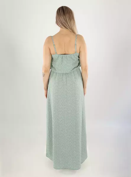 Only naisten maximekko Winner vihrea/kuviollinen - Mekot ja tunikat - 140969 - 2