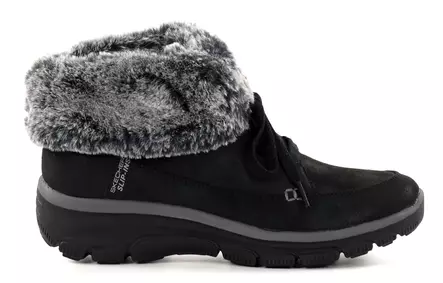 Skechers naisten nilkkurit 168027/BLK EASY GOING - CHILLY STANDARDS musta - Naisten nilkkurit - 137119 - 1