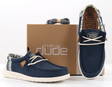 HEYDUDE tilavalestiset kävelykengät Wally break stitch navy - Miesten kävelykengät - 133689 - 2