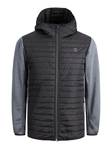 Jack & Jones Multi Quilted välikausitakki musta - Miesten takit - 134009 - 7