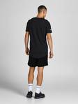 Jack&Jones collegeshortsit Star sweat musta - Miesten shortsit ja caprit - 133869 - 3
