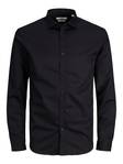 Jack&Jones miesten Slim fit Kauluspaita Blacardiff musta - Miesten kauluspaidat - 131589 - 4
