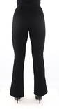 Only naisten housut halkioilla Paige front slit musta - Naisten housut - 130009 - 2