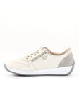 Rieker naisten kävelykengät N1100-80 valkoinen / beige - Rieker kävelykengät - 135359 - 2