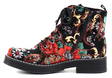 Rieker blommiga dam kängor textil 70010-90 - Rieker ankelboots - 129339 - 2